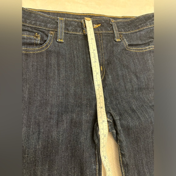 Women’s Joe Fresh Slim Fit Low Rise Indigo Blue Jeans - Picture 6 of 13